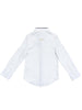 One Friday White formal shirt with patch - One Friday World