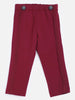 One Friday Burgundy Solid Legging - One Friday World