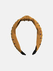 One Friday Mustard Party Wear Hair Band - One Friday World