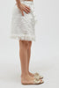 One Friday Off White Lace Skirt - One Friday World