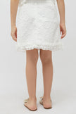 One Friday Off White Lace Skirt - One Friday World