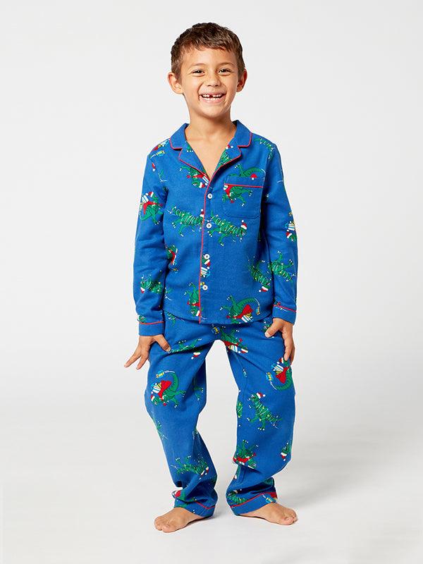 One Friday Blue Animal Printed Night Suit - One Friday World