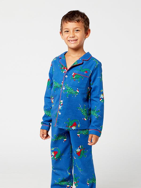 One Friday Blue Animal Printed Night Suit - One Friday World