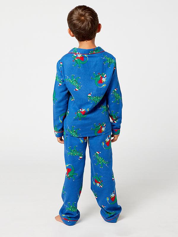 One Friday Blue Animal Printed Night Suit - One Friday World