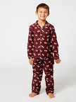 One Friday Brown Allover Print Night Suit - One Friday World