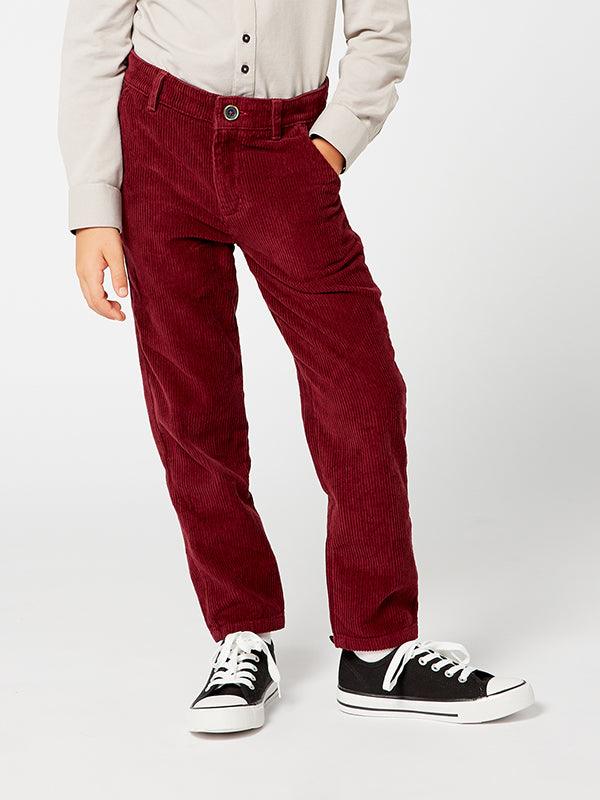 One Friday Wine Stripes Trouser - One Friday World