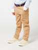 One Friday Beige Pants with Belt style waistband - One Friday World