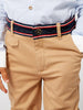 One Friday Beige Pants with Belt style waistband - One Friday World