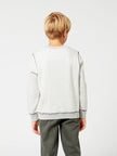 One Friday Grey Solid Sweat Shirt - One Friday World