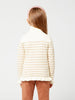 Off White Gold Lurex Stripes Jumper - One Friday World