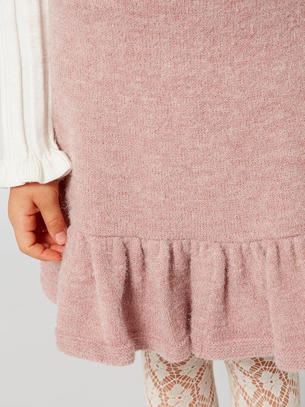 One Friday Pink woolly skirt - One Friday World