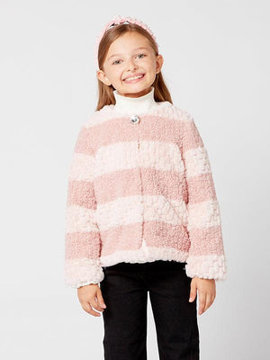 Pink Stripes Jacket - One Friday World