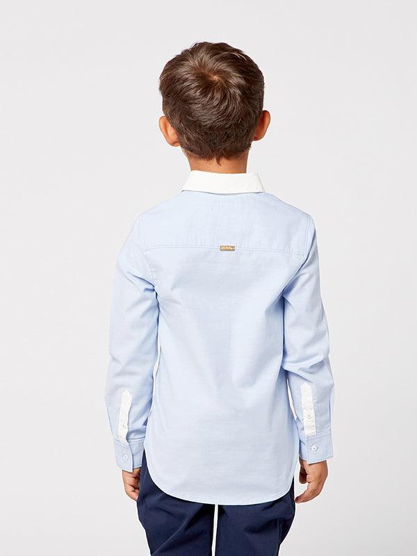 One Friday Pale Blue Creaseless Shirt - One Friday World