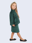 Green Sequin Skirt - One Friday World