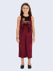 One Friday Maroon Corduroy Jumpsuit - One Friday World