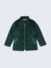 Green Studded Bomber Jacket - One Friday World