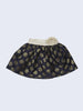 One Friday Black and Gold Polka Dot Skirt - One Friday World