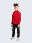 One Friday Red Corduroy Shirt - One Friday World