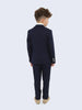 Navy Blue 3 Piece Stripe Suit - One Friday World