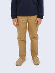 One Friday Khaki Solid Trouser - One Friday World