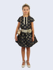 One Friday Black and Gold Polka Dot Skirt - One Friday World