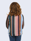 One Friday Multicolor Striped Top - One Friday World