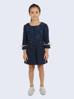 One Friday Navy Blue Lace Playsuit - One Friday World