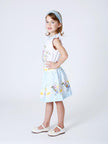 One Friday Print Daisy Duck Skirt - One Friday World