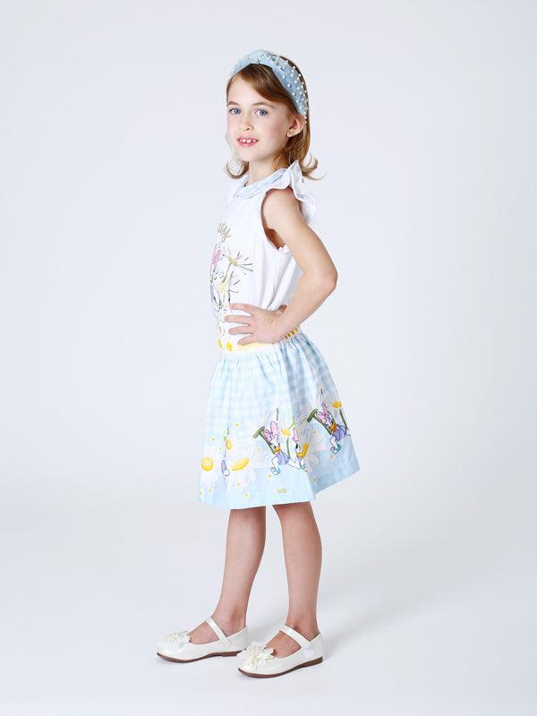 One Friday Print Daisy Duck Skirt - One Friday World