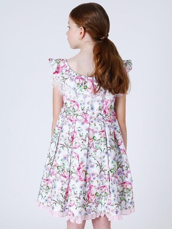 One Friday Pink Floral Printed Dress - One Friday World