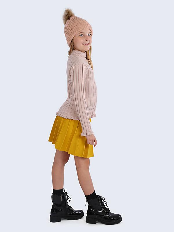 One Friday Mustard Skirt - One Friday World