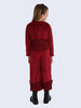 One Friday Burgundy Suede Culottes - One Friday World