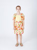 One Friday Yellow Multi Fruit Printed Dress - One Friday World