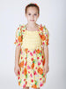 One Friday Yellow Multi Fruit Printed Dress - One Friday World