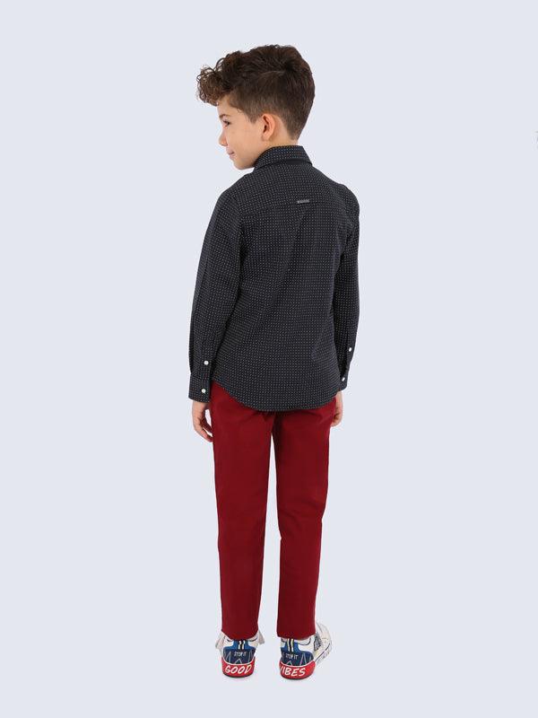 One Friday Burgundy Trouser - One Friday World