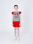 One Friday Kids Girls Minnie Mouse Short Sleeve Top - One Friday World