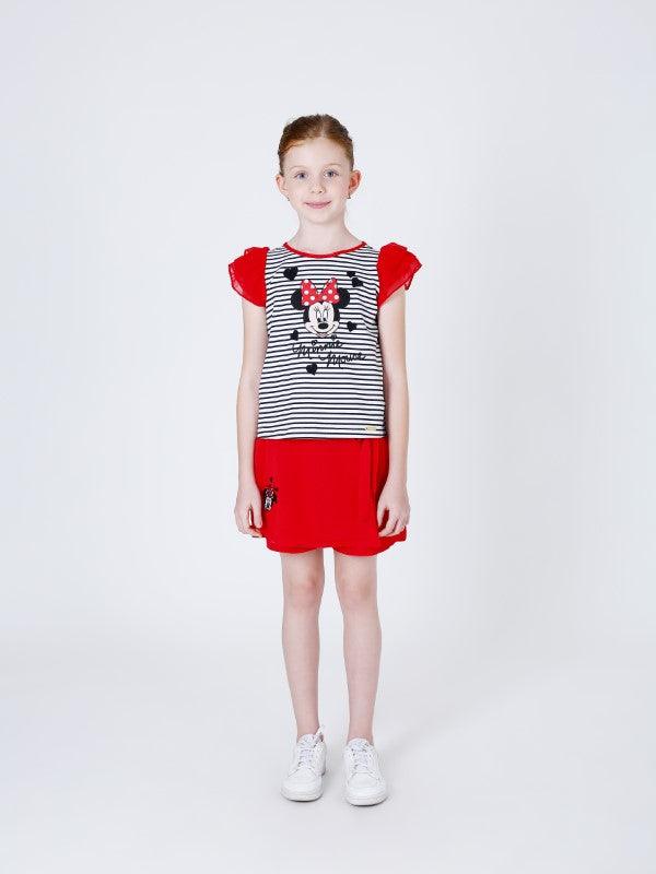 One Friday Red Minnie Skirt - One Friday World