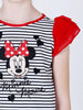 One Friday Kids Girls Minnie Mouse Short Sleeve Top - One Friday World