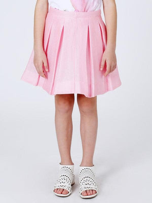 One Friday Pink Structure Skirt - One Friday World