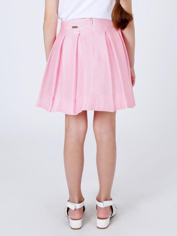 One Friday Pink Structure Skirt - One Friday World