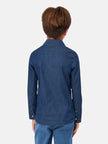 One Friday Navy Blue Denim Shirt - One Friday World