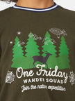 One Friday Green Full Sleeve T-shirt - One Friday World