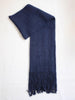 One Friday Navy Blue Solid Muffler - One Friday World