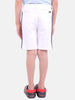 One Friday White Solid Shorts - One Friday World