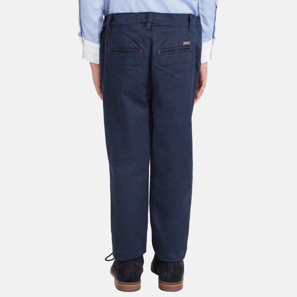 One Friday Navy Blue OF logo Trouser - One Friday World