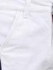 One Friday White Solid Trouser - One Friday World