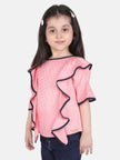 One Friday Pink 3/4 Sleeve Top - One Friday World