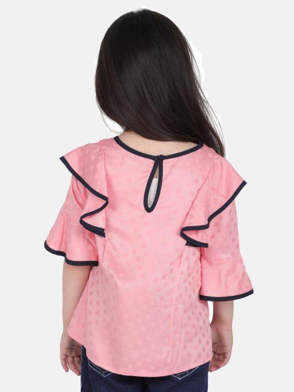 One Friday Pink 3/4 Sleeve Top - One Friday World