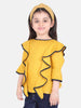 One Friday Yellow 3/4 Sleeve Top - One Friday World