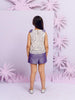 Lilac Solid Shorts - One Friday World